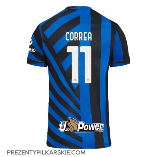Stroje piłkarskie Inter Milan Joaquin Correa #11 Koszulka Podstawowej 2024-25 Krótki Rękaw